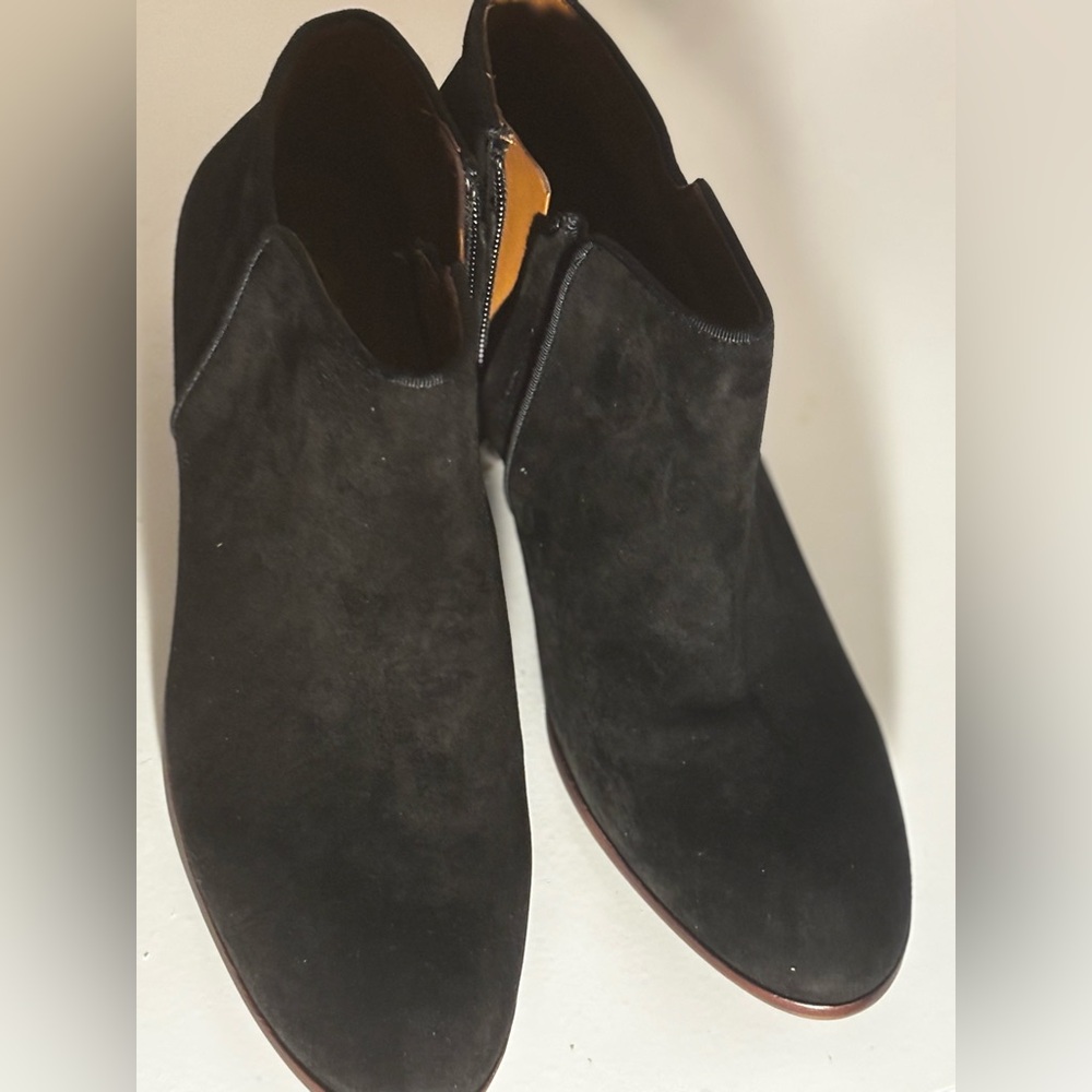 Black Suede women’s Ankle Boots
